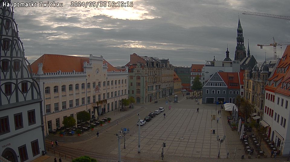 Zwickauer Hauptmarkt Webcam