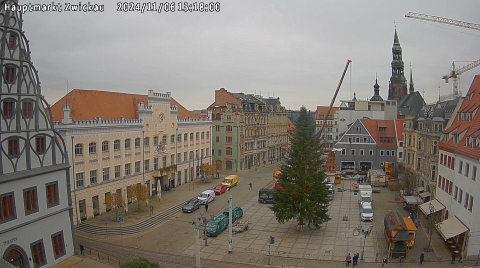 Zwickauer Hauptmarkt Webcam