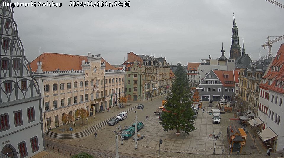 Zwickauer Hauptmarkt Webcam