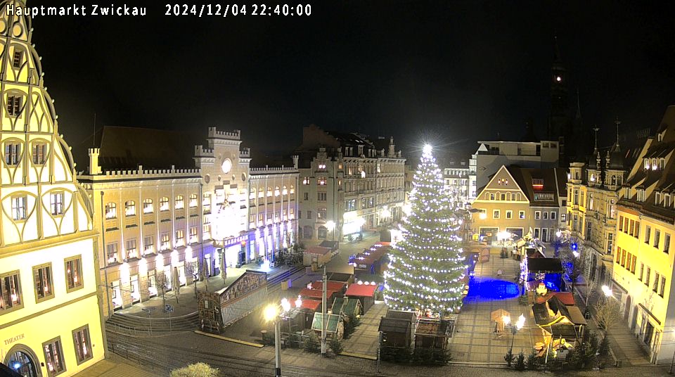 Zwickauer Hauptmarkt Webcam