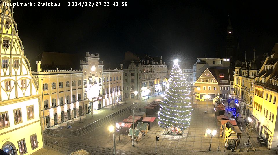 Zwickauer Hauptmarkt Webcam