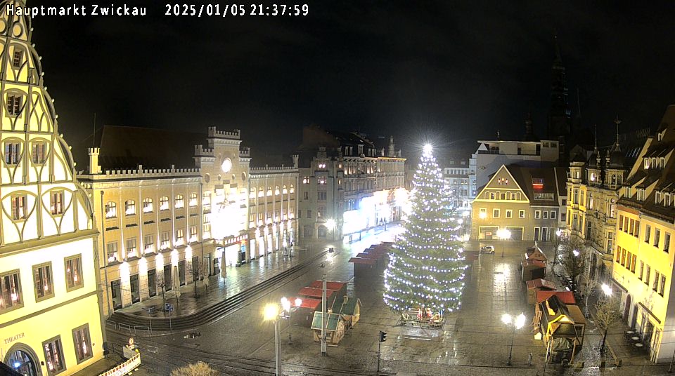 Zwickauer Hauptmarkt Webcam