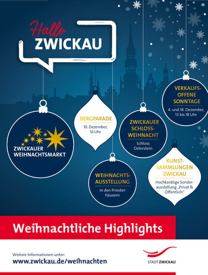 Weihnachtliche Highlights in Zwickau