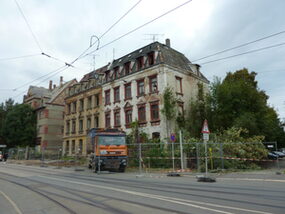 Rückbau Wohngebäude Schlachthofstraße 23 und 25