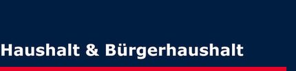 Haushalt & Bürgerhaushalt